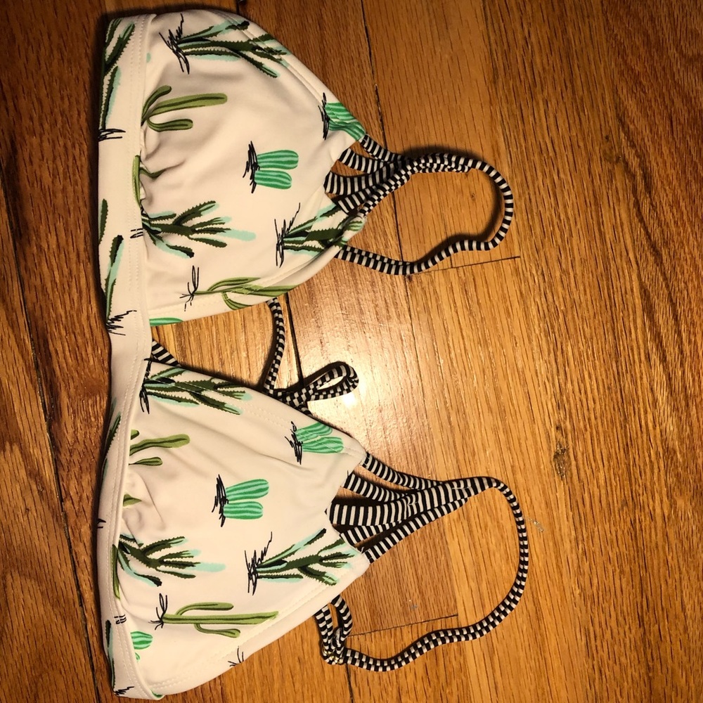 Cactus bikini top